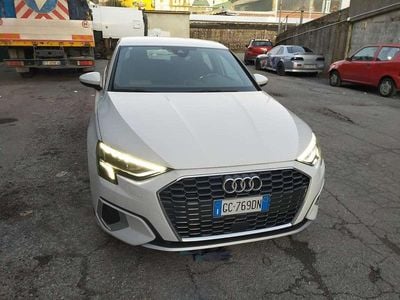 Usata Audi A3 Business 150 CV (110 kW) 2021 Bianco Berlina