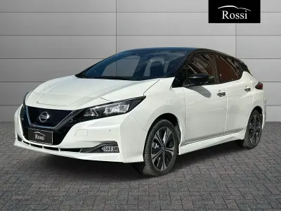 Usata Nissan Leaf N-Connecta 90 kW (123 CV) 2021 Bianco Utilitaria