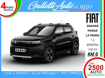 Nuova Fiat Grande Panda La Prima 101 CV (74 kW) 2026 Nero cinema (533) Utilitaria
