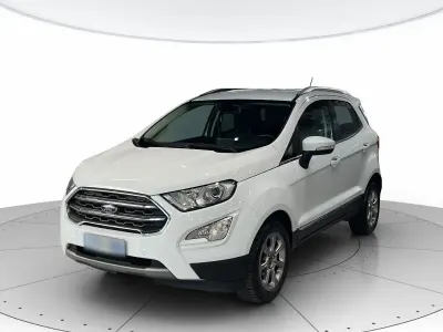 Usata Ford Ecosport Titanium 100 CV (73 kW) 2018 Bianco SUV
