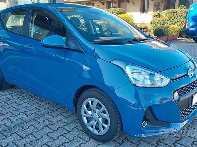 Usata Hyundai i10 Comfort 66 CV (48 kW) 2017 Blu Utilitaria