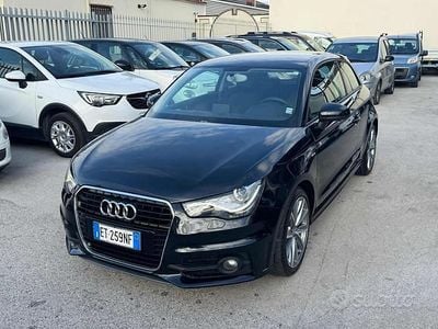 Usata Audi A1 S-Line 86 CV (63 kW) 2013 Nero Utilitaria