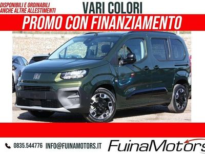 Ny Fiat Doblò 131 HK (96 kW) 2026 Grön Minibuss