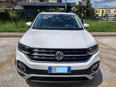 Usata VW T-Cross Advance 116 CV (85 kW) 2020 Bianco SUV