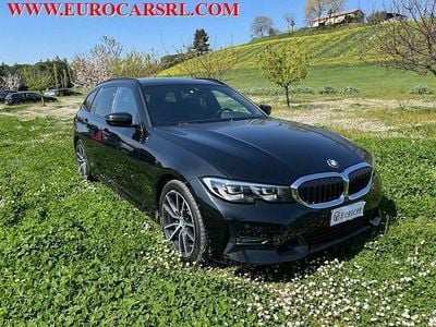 Usata BMW 318 Sport Line 150 CV (110 kW) 2021 Nero Station wagon