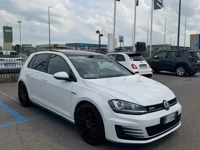 Usata VW Golf VII GTD 184 CV (135 kW) 2016 Bianco Berlina