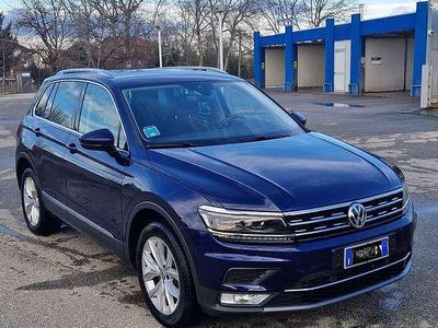 Usata VW Tiguan Advance 150 CV (110 kW) 2017 Blu/azzurro SUV