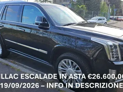 Usata Cadillac Escalade 426 CV (313 kW) 2017 Nero SUV