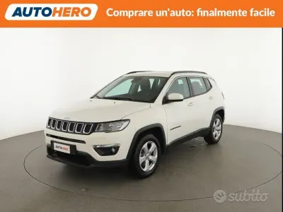 Occasion Jeep Compass Longitude 140 ch (102 kW) 2019 Blanc SUV