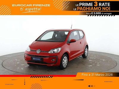 Usata VW up! 60 CV (44 kW) 2020 Rosso Utilitaria
