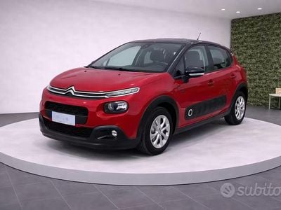 Usata Citroën C3 PureTech 83 CV (61 kW) 2020 Rosso Utilitaria