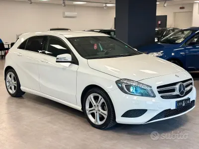 Usata Mercedes A180 Premium 109 CV (80 kW) 2014 Bianco Berlina