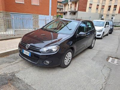Usata VW Golf VI 80 CV (58 kW) 2011 Nero Utilitaria