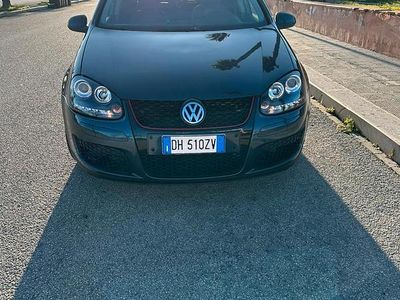 Usata VW Golf V Sportline 105 CV (77 kW) 2007 Blu Berlina