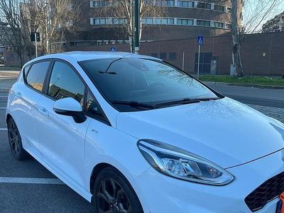 Usata Ford Fiesta ST-Line 86 CV (63 kW) 2019 Bianco Utilitaria