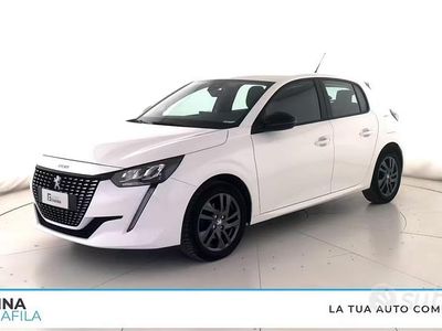 Usata Peugeot 208 Active 102 CV (75 kW) 2022 Bianco Utilitaria