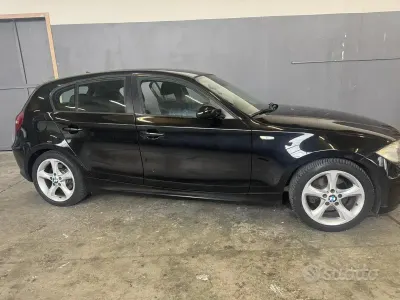 Usata BMW 120 2009 Nero Utilitaria