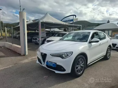 Occasion Alfa Romeo Stelvio Super 179 ch (131 kW) 2018 Blanc SUV