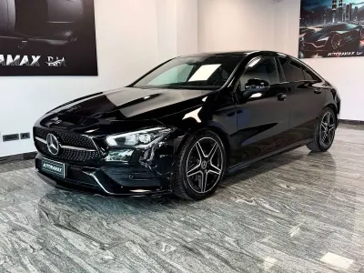 Usata Mercedes CLA180 Premium 116 CV (85 kW) 2020 Nero Berlina