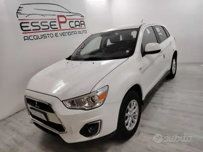 Usata Mitsubishi ASX Invite 116 CV (85 kW) 2015 Bianco SUV