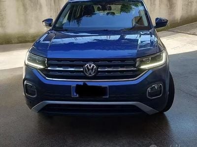 Usata VW T-Cross Style 150 CV (110 kW) 2020 Blu SUV