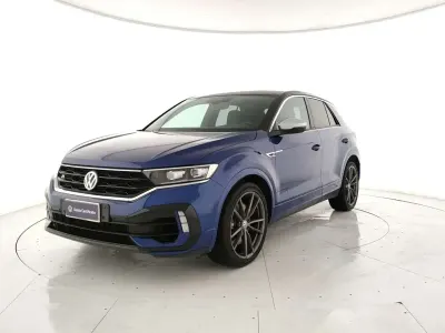 Usata VW T-Roc R 300 CV (220 kW) 2020 Blu/azzurro SUV