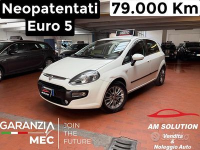 Usata Fiat Punto Evo 69 CV (50 kW) 2012 Bianco Utilitaria
