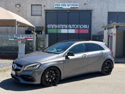Usata Mercedes A45 AMG AMG 381 CV (280 kW) 2016 Grigio muntain Berlina
