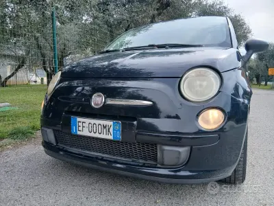 Usata Fiat 500 Pop 69 CV (50 kW) 2010 Blu Berlina