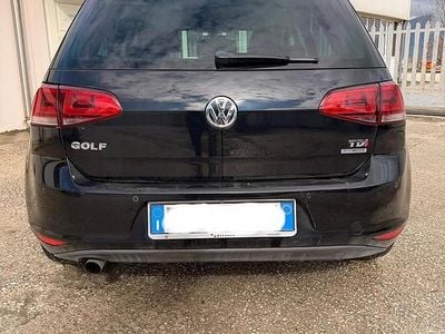 Usata VW Golf VII Highline 105 CV (77 kW) 2013 Nero Berlina
