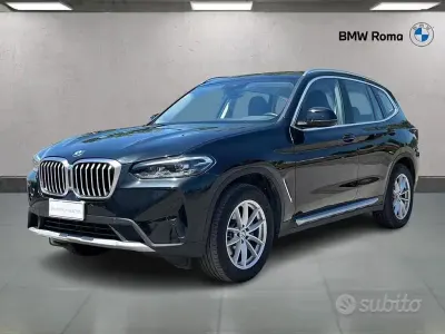 Usata BMW X3 184 CV (135 kW) 2023 Black sapphire metallic SUV