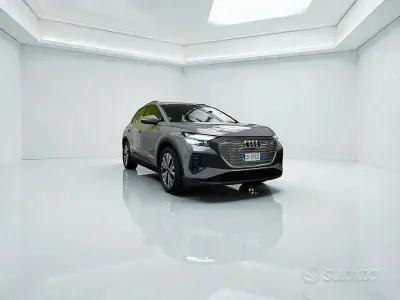 Usata Audi Q4 e-tron 77 kW (105 CV) 2022 Grigio SUV