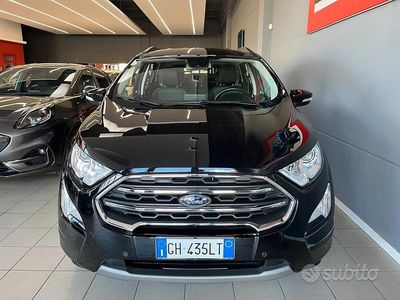 Usata Ford Ecosport Titanium 125 CV (91 kW) 2022 Nero SUV