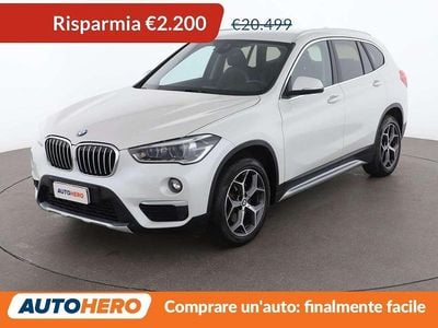 Usata BMW X1 xLine 150 CV (110 kW) 2019 Bianco SUV