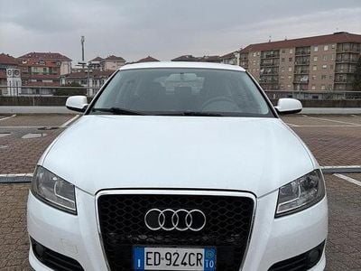 Usata Audi A3 Ambition 90 CV (66 kW) 2010 Bianco Utilitaria