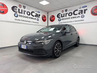 Usata VW Golf VII Style 150 CV (110 kW) 2021 Grigio Utilitaria