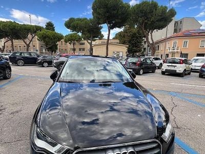 Usata Audi A3 Attraction 110 CV (80 kW) 2016 Nero Berlina
