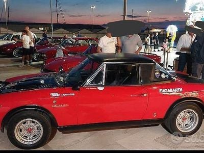 Usata Abarth 124 Spider 120 CV (88 kW) 1970 Rosso Cabrio