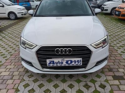 Usata Audi A3 Design 110 CV (80 kW) 2017 Bianco Berlina
