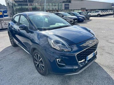 Usata Ford Puma Titanium 125 CV (91 kW) 2023 Blu/azzurro SUV