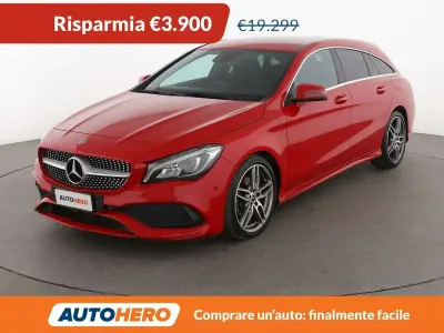 Usata Mercedes CLA200 Shooting Brake Premium 136 CV (100 kW) 2018 Rosso Station wagon