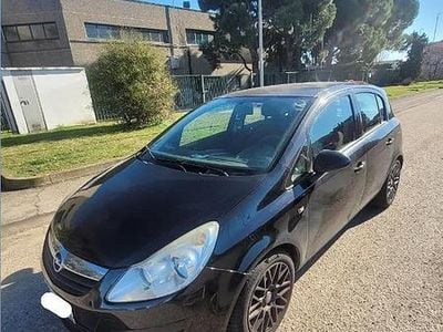 Usata Opel Corsa Enjoy 80 CV (58 kW) 2009 Nero Utilitaria