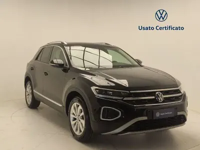 Usata VW T-Roc Style 150 CV (110 kW) 2022 Nero SUV