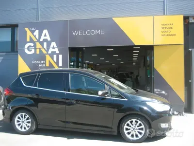 Usata Ford C-MAX Titanium 95 CV (69 kW) 2016 Nero Monovolume