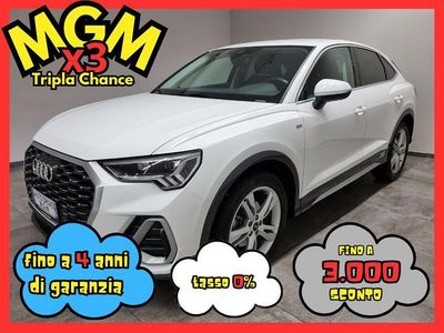 Usata Audi Q3 S-Line 150 CV (110 kW) 2021 Bianco SUV