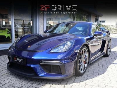 Usata Porsche 718 Cayman GT4 420 CV (308 kW) 2023 Blu/azzurro Coupé