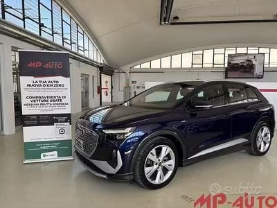 Usata Audi Q4 e-tron 125 kW (170 CV) 2022 Blu/azzurro SUV