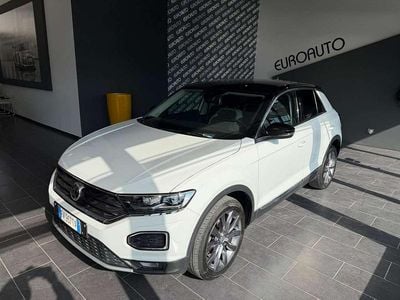 Usata VW T-Roc Advance 116 CV (85 kW) 2019 Bianco SUV