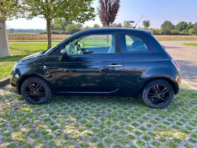 Usata Fiat 500 Pop 75 CV (55 kW) 2009 Nero Cabrio