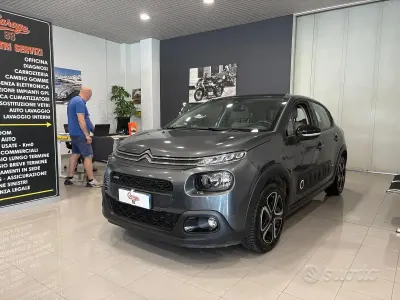 Usata Citroën C3 PureTech 83 CV (61 kW) 2017 Grigio grafite Berlina